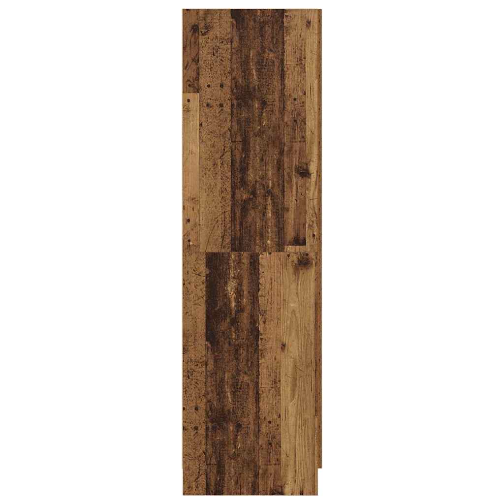 Wardrobe Old Wood 82.5 x 51.5 x 180 cm Engineered Wood