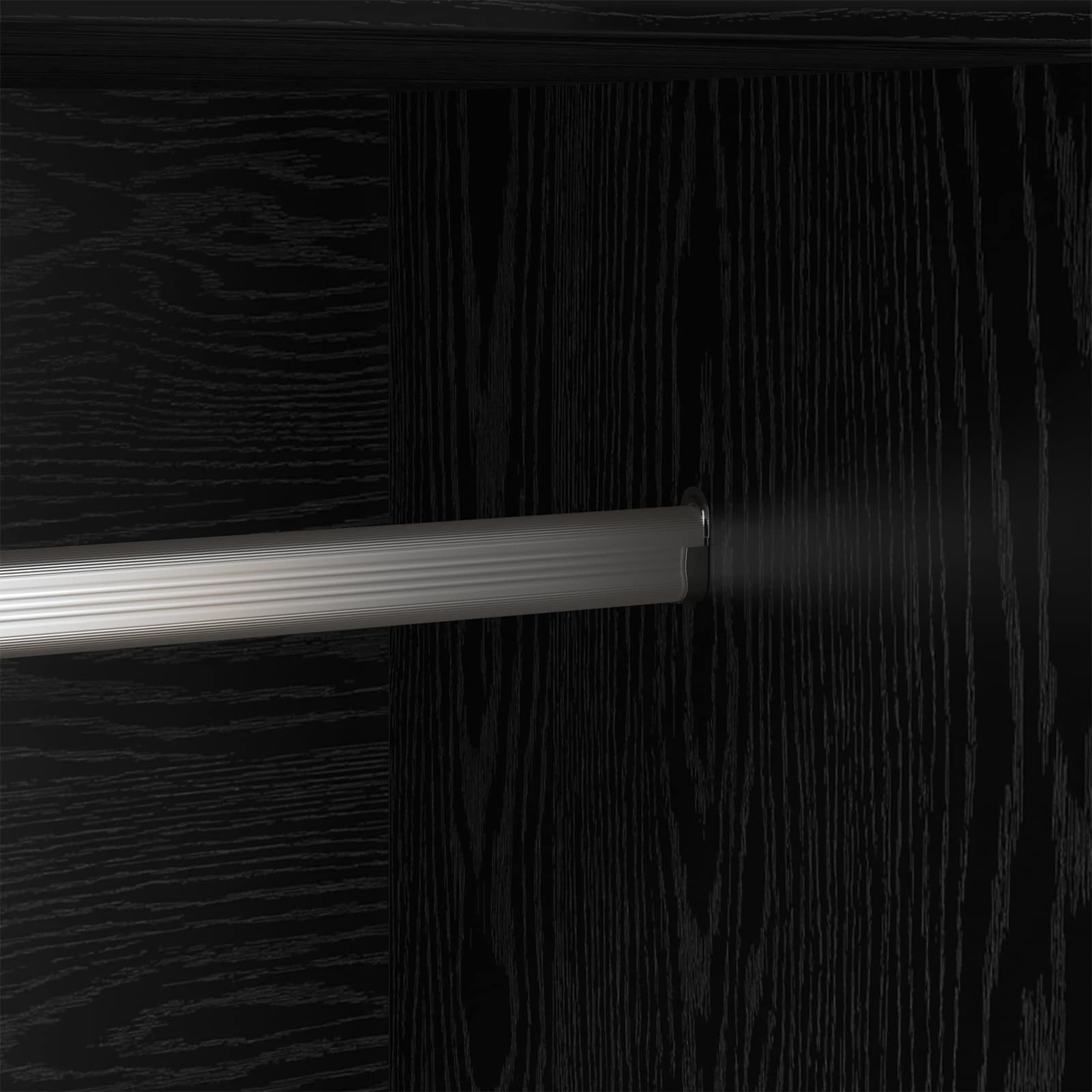 Wardrobe Black Oak 82.5 x 51.5 x 180 cm Engineered Wood