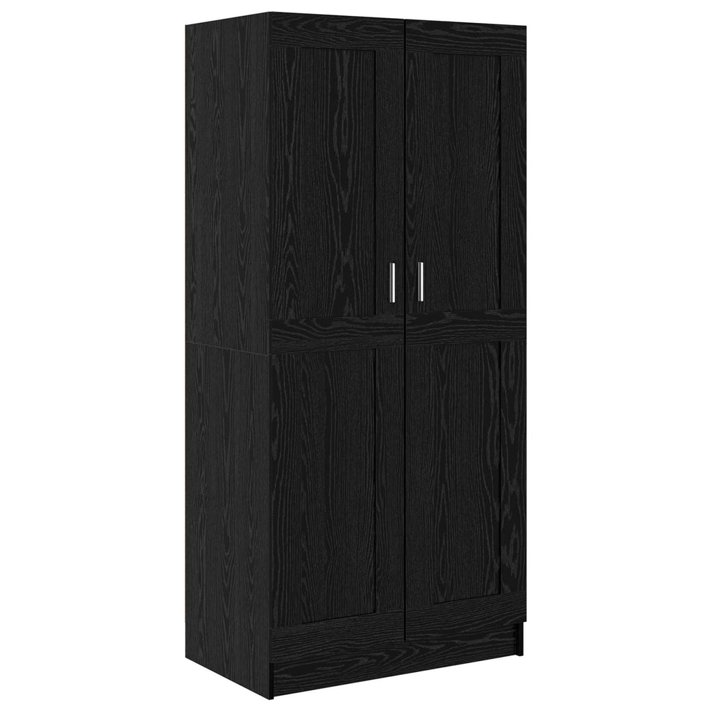Wardrobe Black Oak 82.5 x 51.5 x 180 cm Engineered Wood