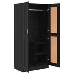 Wardrobe Black Oak 82.5 x 51.5 x 180 cm Engineered Wood