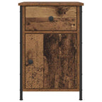 Bedside Cabinet Old Wood 40 x 42 x 60 cm Engineered Wood
