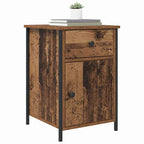Bedside Cabinet 2 pcs Old Wood 40 x 42 x 60 cm Engineered Wood