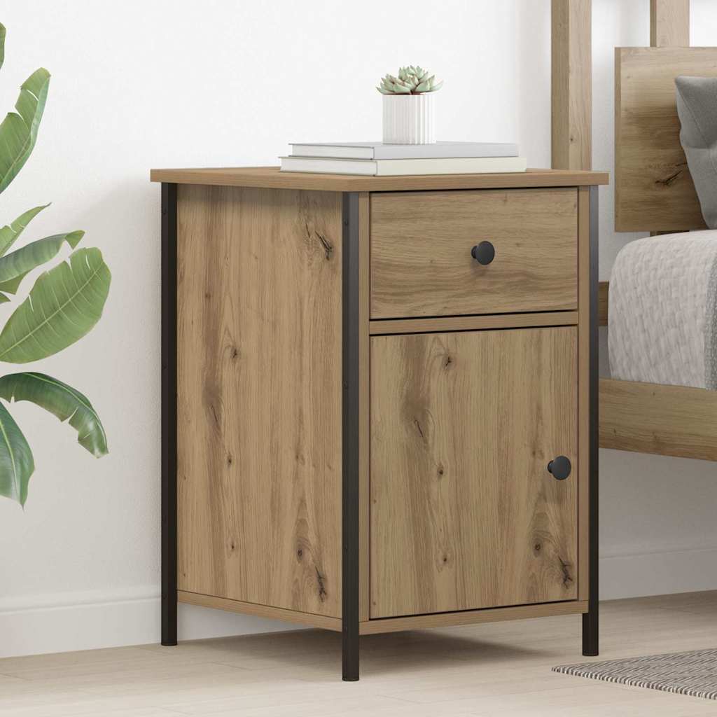 Bedside Cabinet Artisan Oak 40 x 42 x 60 cm Engineered Wood