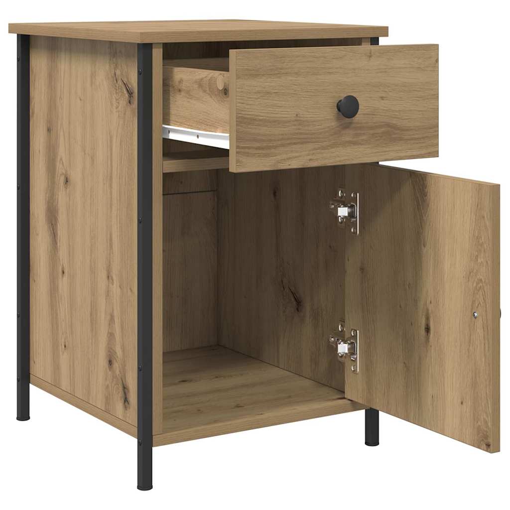 Bedside Cabinet Artisan Oak 40 x 42 x 60 cm Engineered Wood