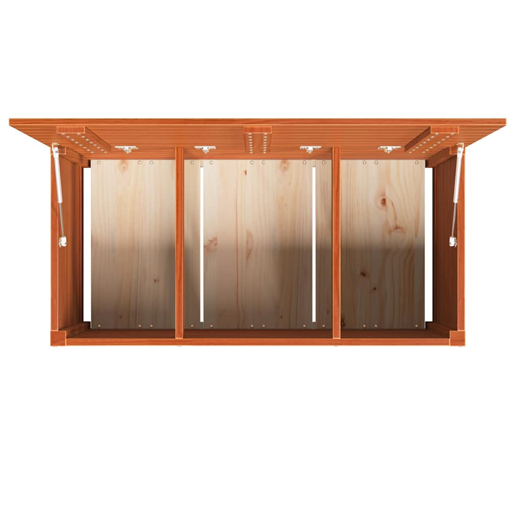 Storage Box Wax Brown 101 x 50.5 x 46.5 cm Engineered wood