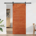 Barn Door Wax Brown 100 x 2.5 x 208 cm Solid Pine Wood
