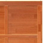 Barn Door Brown 80 x 2.5 x 208 cm Solid Pine Wood