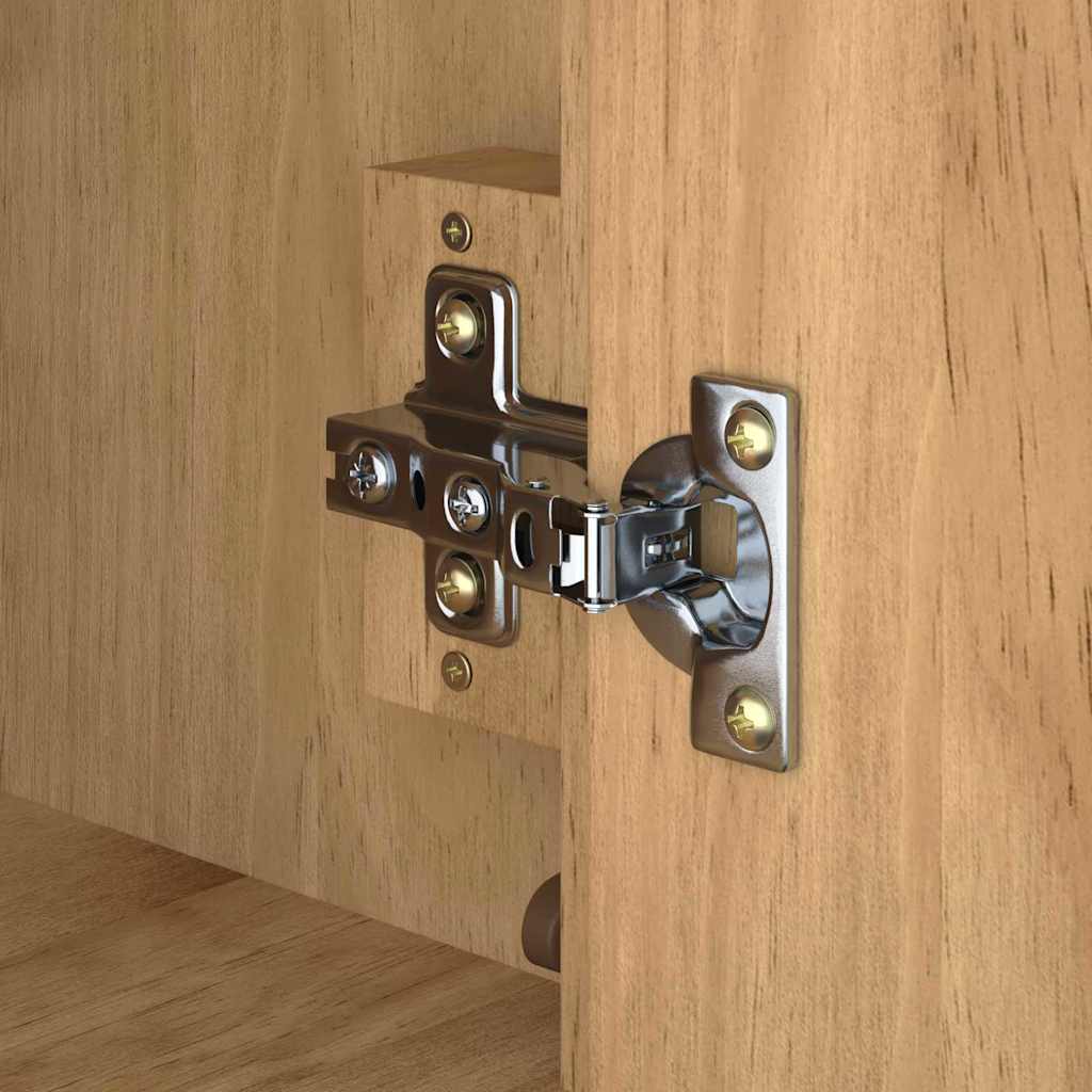 Sideboard Wax Brown 70 x 30 x 70.5 cm Solid Pine Wood