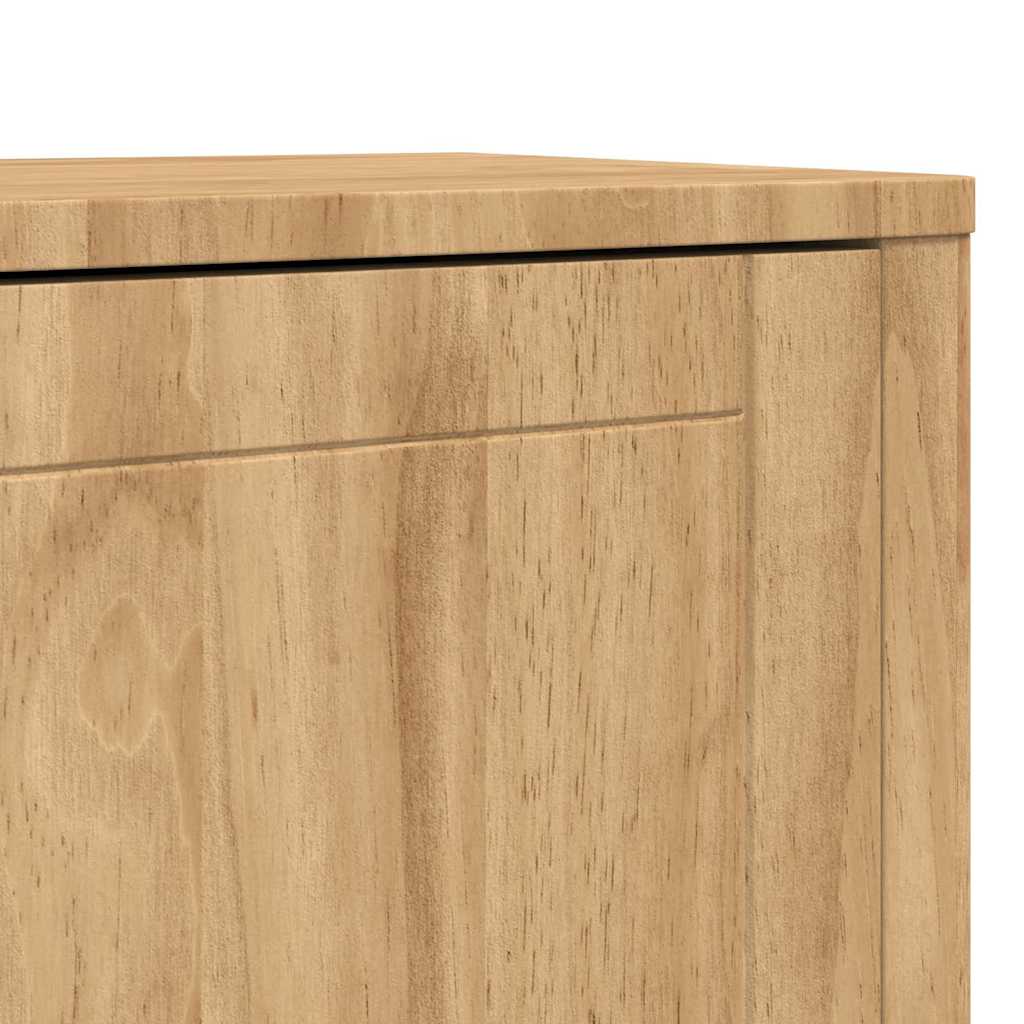 Sideboard Wax Brown 70 x 30 x 70.5 cm Solid Pine Wood