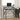 Desk with Shelf Black oak 100 x 50 x 86.5 cm Engineered wood
