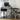 Desk with Drawer Black oak 120 x 79 x 86.5 cm Engineered wood