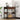 Bedside Cabinet 2 pcs Brown oak Engineered wood