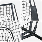 Baseball Practice Net Black 250 x 106 x 209 cm Polyester