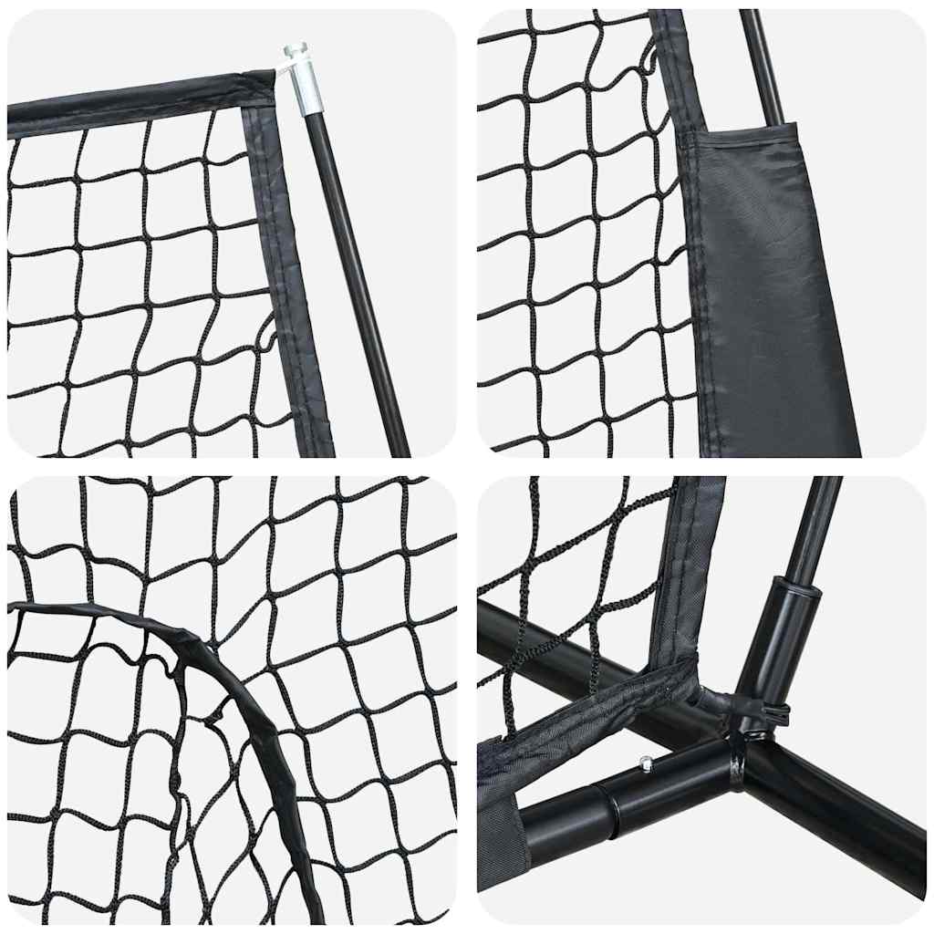 Baseball Practice Net Black 250 x 106 x 209 cm Polyester
