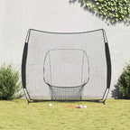 Baseball Practice Net Black 250 x 106 x 209 cm Polyester