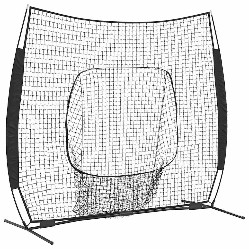 Baseball Practice Net Black 250 x 106 x 209 cm Polyester