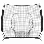 Baseball Practice Net Black 250 x 106 x 209 cm Polyester