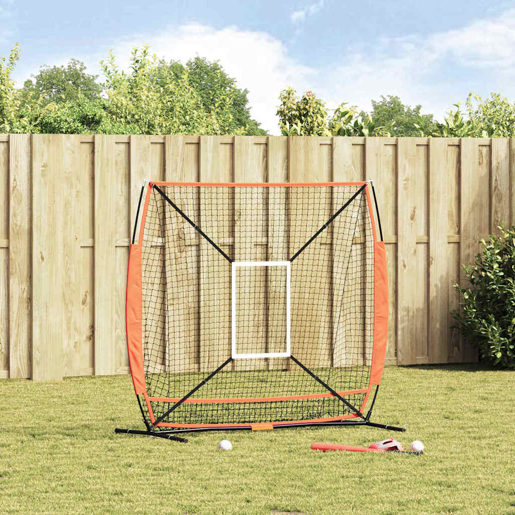Baseball Practice Net Folding Manual 180 x 89.5 x 152.5 cm