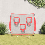 Baseball Practice Net Black 214.5 x 89.5 x 181 cm Polyester
