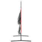 Baseball Practice Net Black 214.5 x 89.5 x 181 cm Polyester