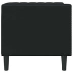 Sofa Black 74.5 x 71 x 70.5 cm PVC