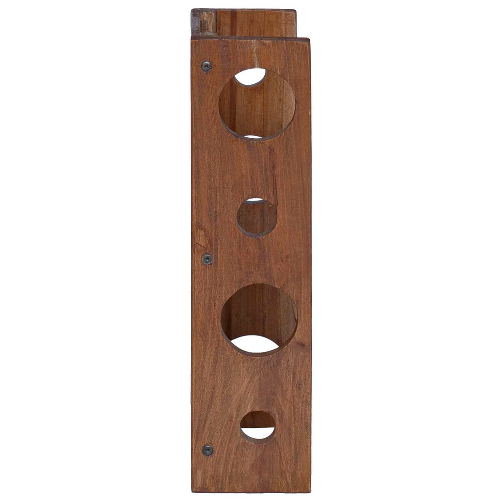 Rack Brown 24 x 13 x 54 cm Solid Mahogany Wood