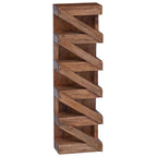 Rack Brown 24 x 14 x 80 cm Solid Mahogany Wood