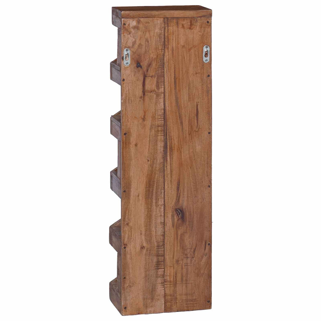 Rack Brown 24 x 14 x 80 cm Solid Mahogany Wood