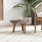 Bedside Table Brown 40 x 40 x 25 cm Solid Reclaim Wood
