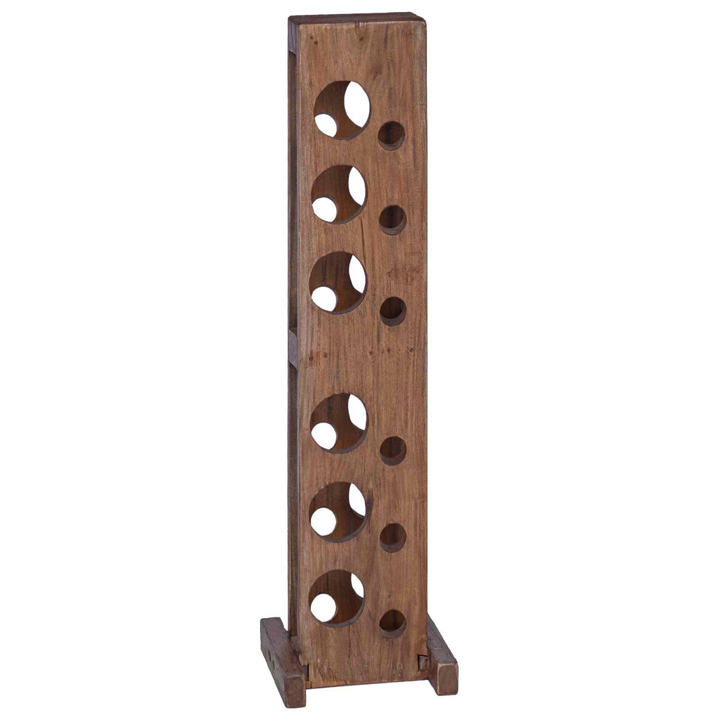Rack Brown 20 x 25 x 100 cm Solid Mahogany Wood