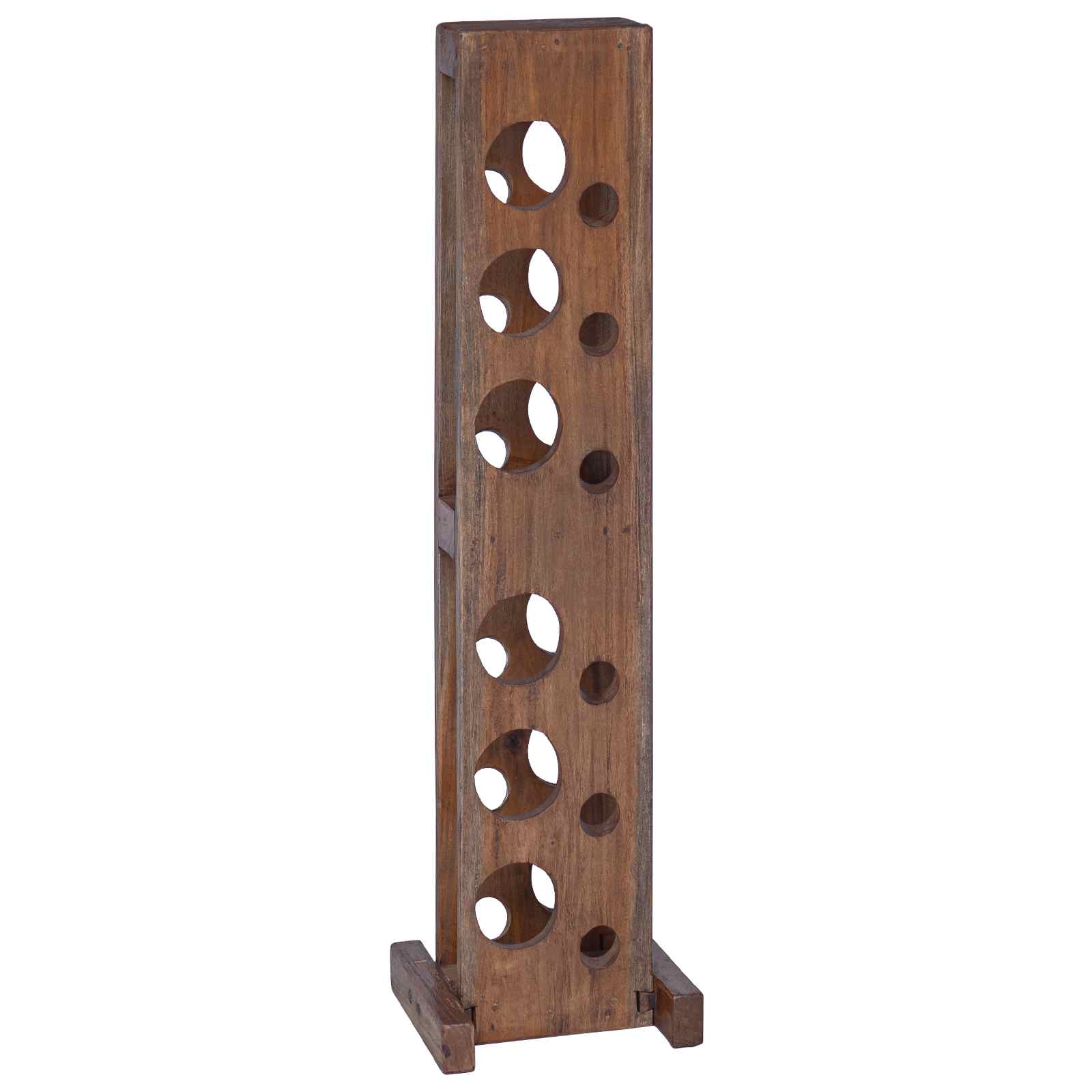 Rack Brown 20 x 25 x 100 cm Solid Mahogany Wood