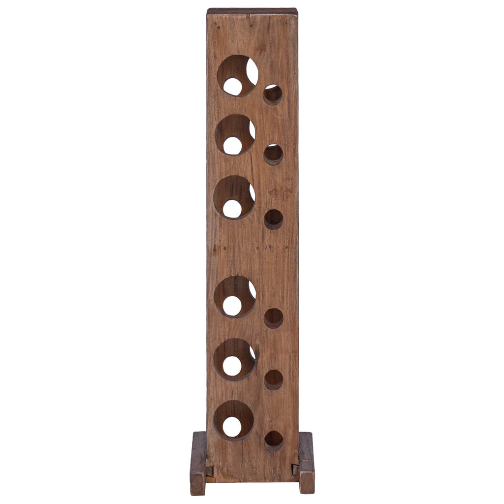 Rack Brown 20 x 25 x 100 cm Solid Mahogany Wood