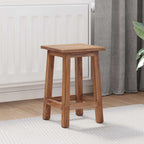 Stool Natural 30 x 30 x 47 cm Mahogany Wood