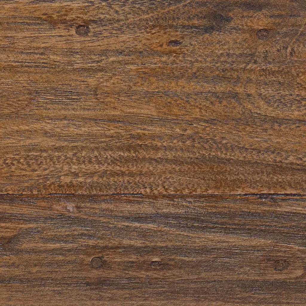 Stool Natural 30 x 20 x 20 cm Mahogany Wood