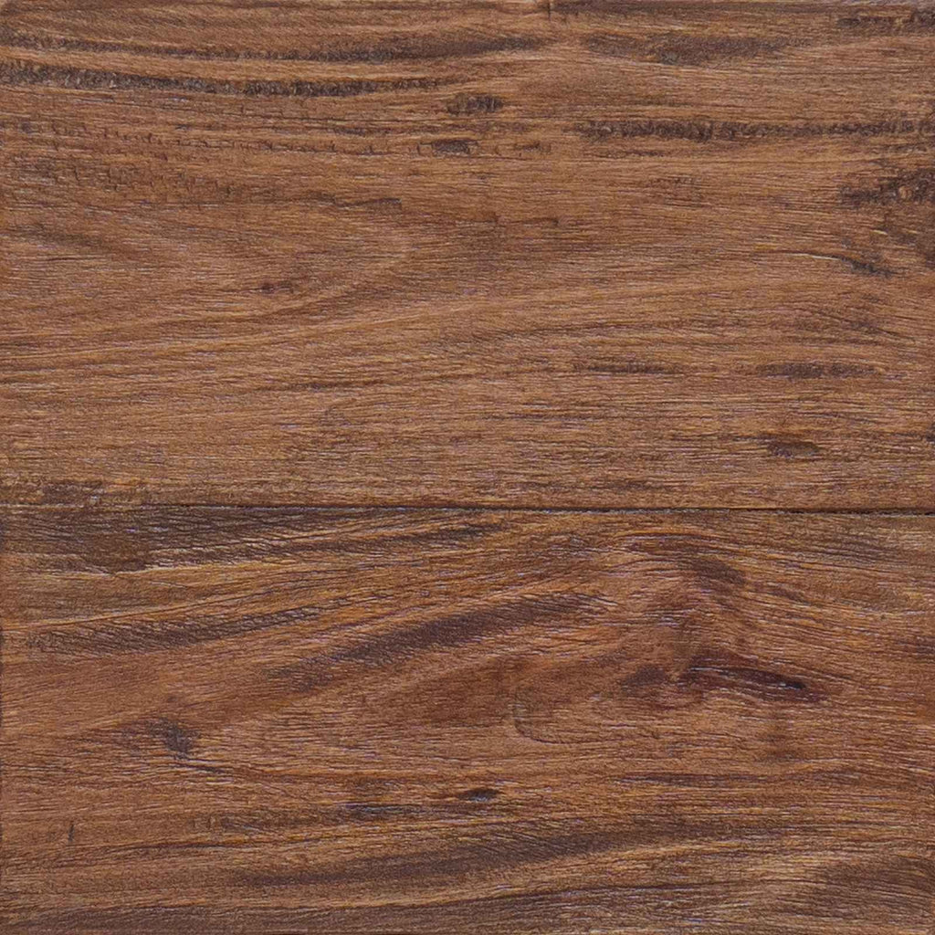 Stool Natural 26 x 26 x 26 cm Mahogany Wood