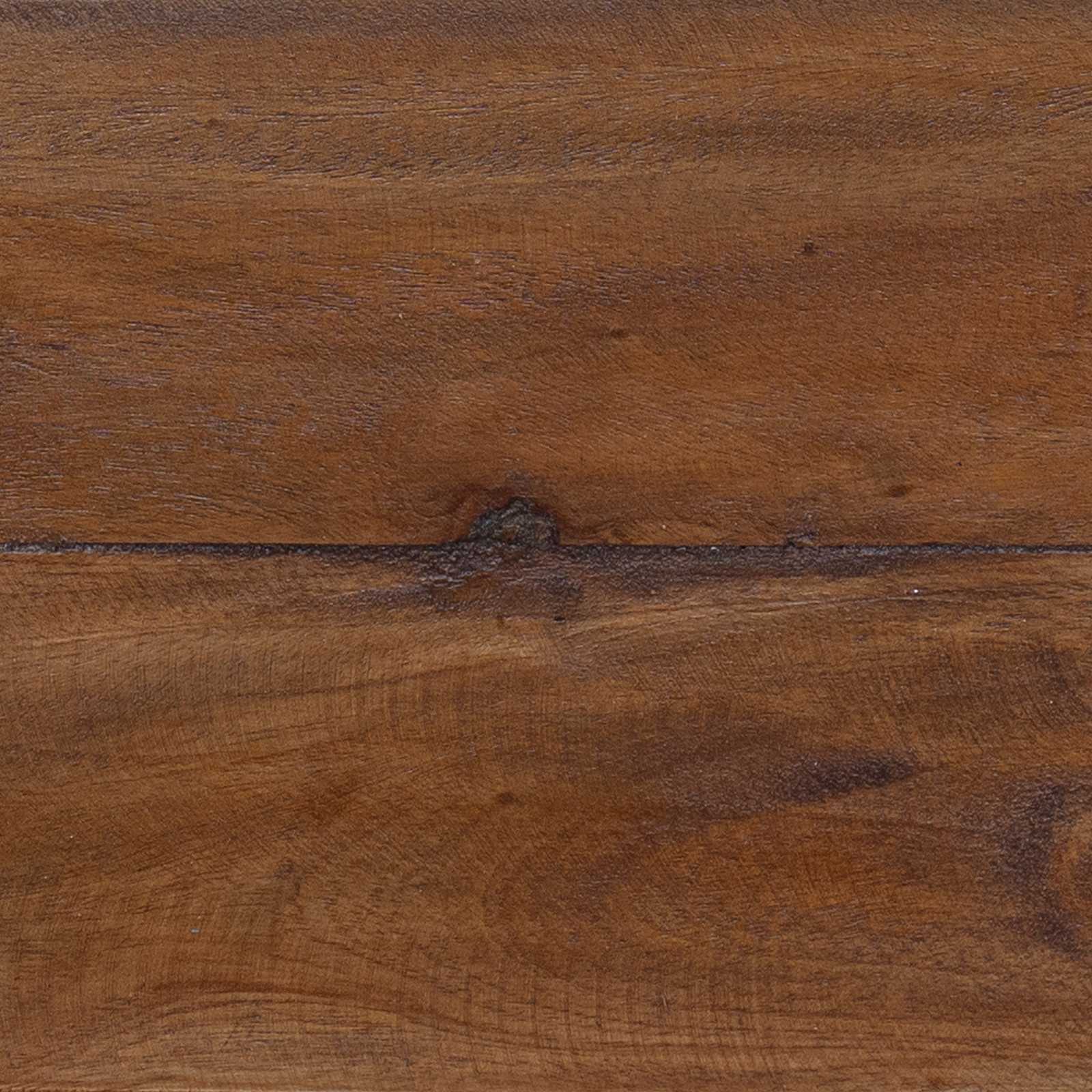 Stool Natural 29 x 20 x 17 cm Mahogany Wood