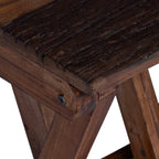 Stool Natural 30 x 30 x 48 cm Solid Reclaim wood