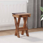 Stool Natural 30 x 30 x 48 cm Solid Reclaim wood