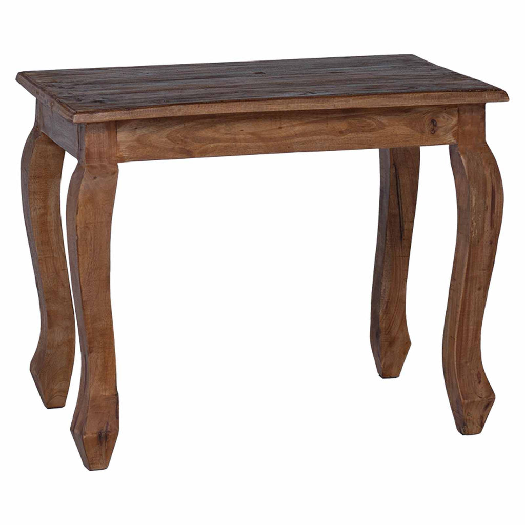Nesting Table 3 pcs Brown Solid Mahogany wood