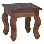 Nesting Table 3 pcs Brown Solid Mahogany wood