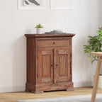 Storage Cabinet 63 x 30 x 79 cm Solid Mahogany Wood