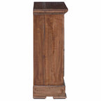 Storage Cabinet 63 x 30 x 79 cm Solid Mahogany Wood