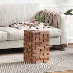 Stool Natural 29 x 29 x 48 cm Solid Reclaim wood