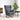 Rocking Chair 71 x 92 x 100 cm 100%polyester Plywood