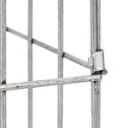 Gabion Faucet Silver 25 x 25 x 100 cm Stainless Steel