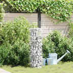 Gabion Faucet Silver 25 x 25 x 100 cm Stainless Steel