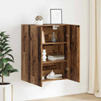 Wall Cabinet Old Wood 69.5 x 34 x 90 cm Engineered Wood