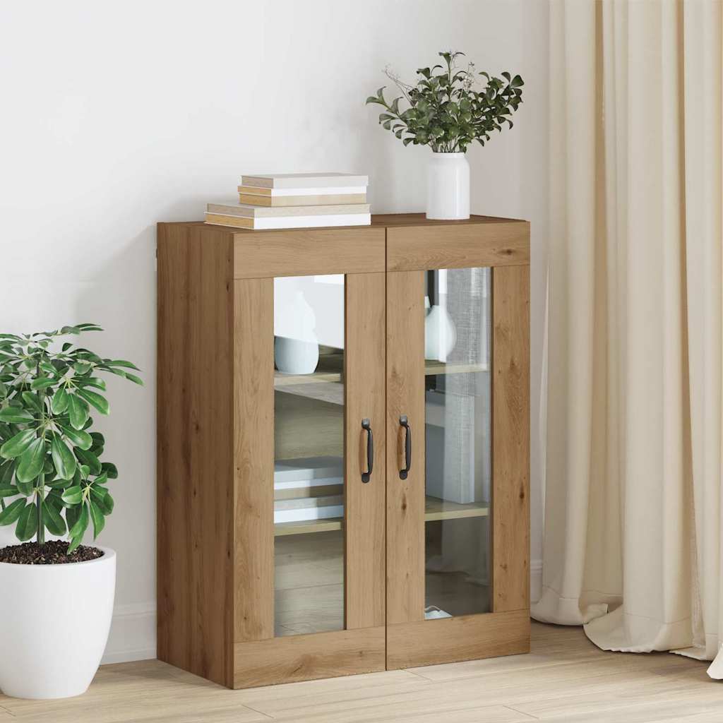 Hanging Wall Cabinet Brown 69.5 x 34 x 90 cm Engineered wood