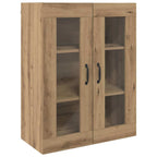 Hanging Wall Cabinet Brown 69.5 x 34 x 90 cm Engineered wood