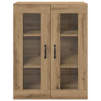 Hanging Wall Cabinet Brown 69.5 x 34 x 90 cm Engineered wood